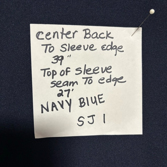 VITTORIO ST. ANGELO Peak Lapel Blue Double breasted 6 button Suit Jacket… - Picture 7 of 16